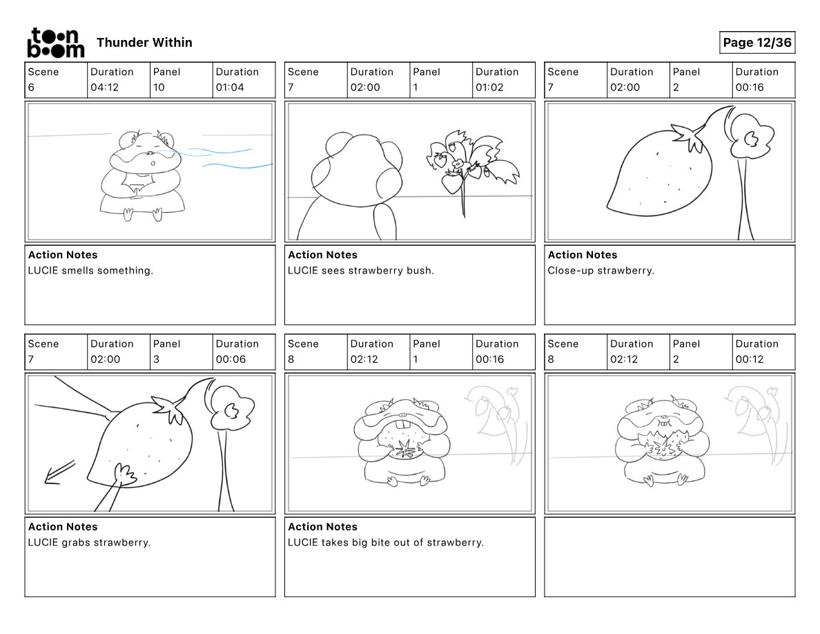 Thunder Within storyboard frame 12